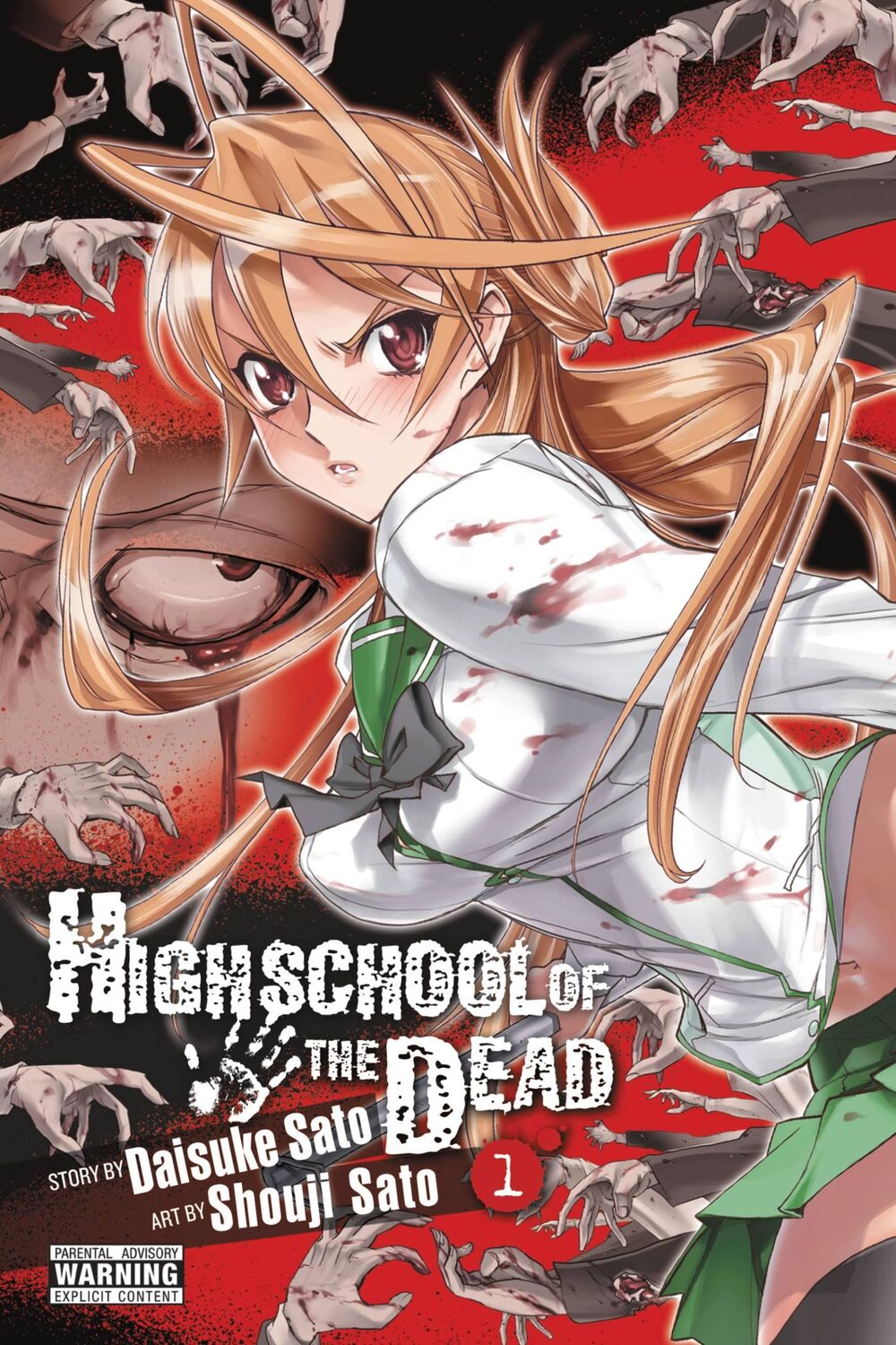 Cover: 9780316132251 | Highschool of the Dead, Vol. 1 | Daisuke Sato | Taschenbuch | Englisch