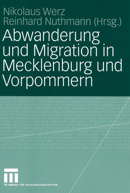 Cover: 9783531142876 | Abwanderung und Migration in Mecklenburg und Vorpommern | Taschenbuch