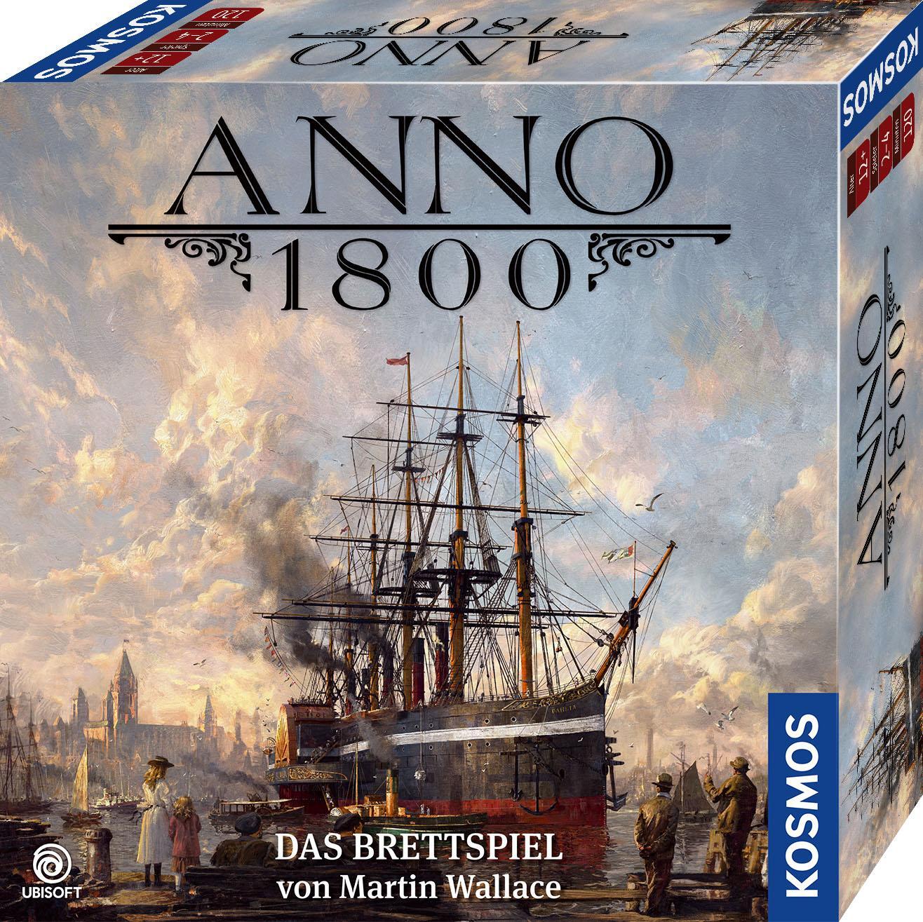 Cover: 4002051680428 | Anno 1800 | Martin Wallace | Spiel | Deutsch | 2020 | Kosmos