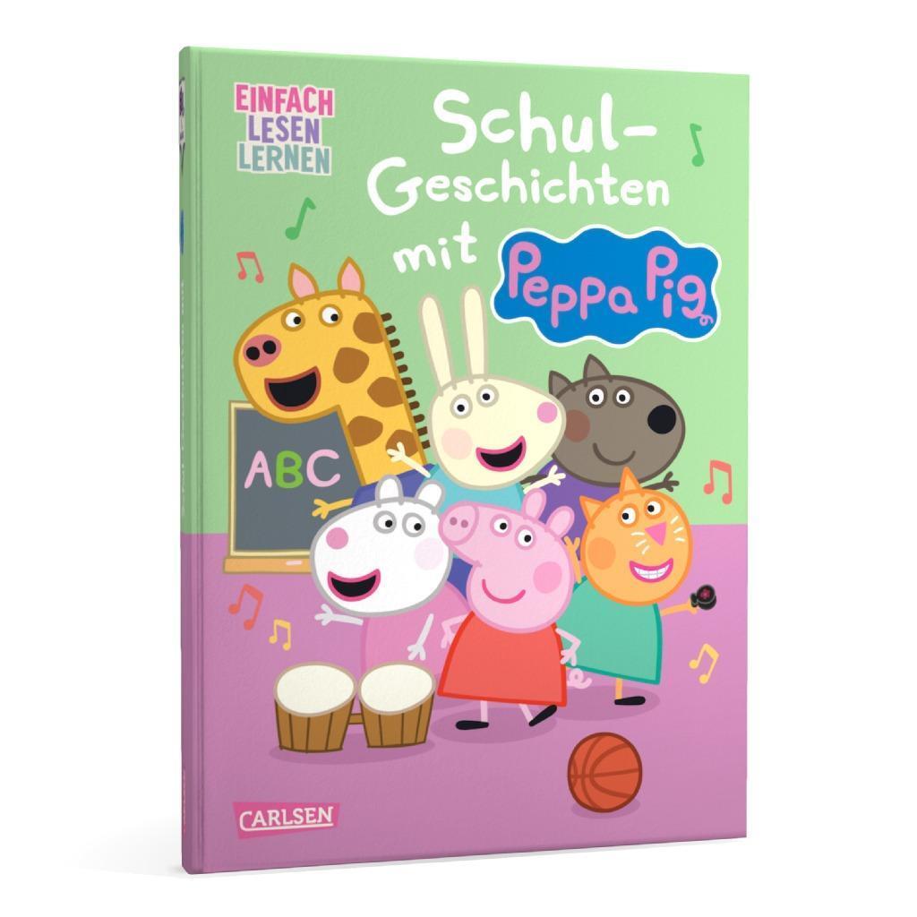 Bild: 9783551690371 | Peppa Wutz: Schul-Geschichten mit Peppa Pig | Steffi Korda | Buch