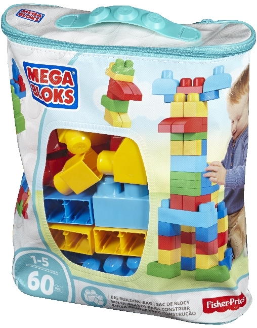 Cover: 65541084162 | Mega Bloks Bausteinebeutel Medium Grundfarben | In Beutel | DCH55