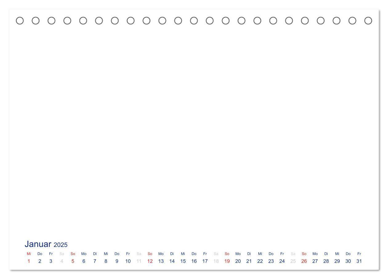 Bild: 9783435588107 | Farbiger Bastelkalender (Tischkalender 2025 DIN A5 quer), CALVENDO...