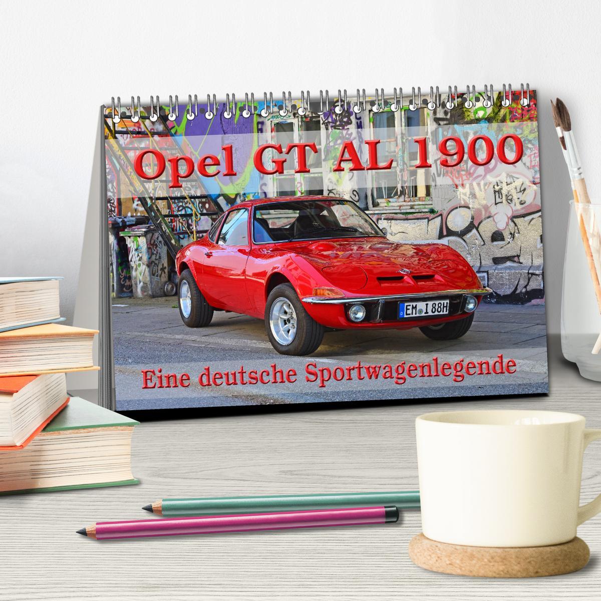 Bild: 9783435215065 | Opel GT 1900 AL Eine deutsche Sportwagenlegende (Tischkalender 2025...