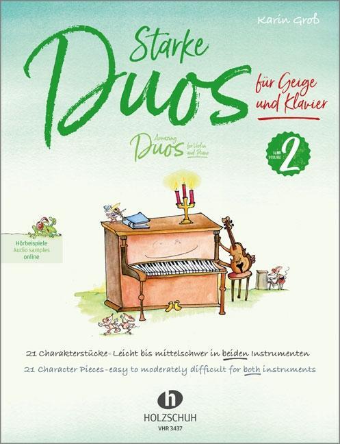 Cover: 9783864341120 | Starke Duos 2 - für Geige und Klavier | Karin Groß | Broschüre | 48 S.