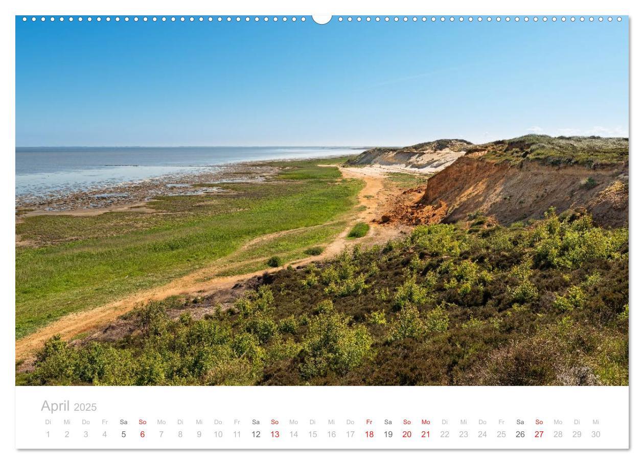 Bild: 9783435590674 | Sehnsucht Sylt (Wandkalender 2025 DIN A2 quer), CALVENDO...