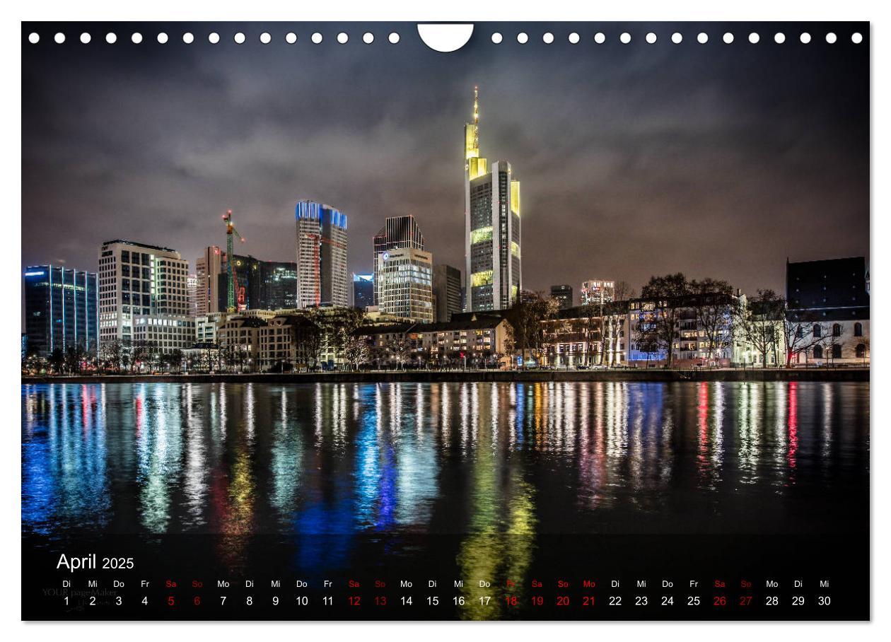 Bild: 9783435401864 | Frankfurt city view (Wandkalender 2025 DIN A4 quer), CALVENDO...