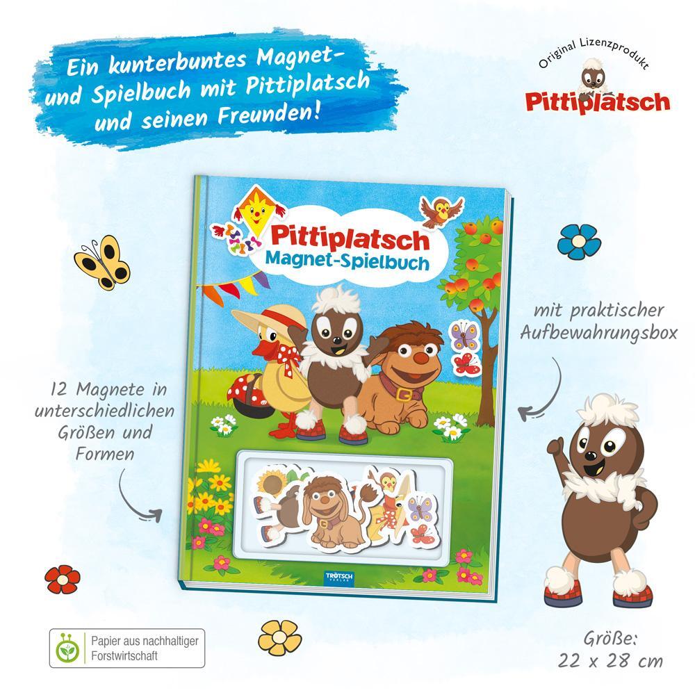 Bild: 9783965528857 | Trötsch Unser Sandmännchen Magnet-Spielbuch Pittiplatsch Pappenbuch...