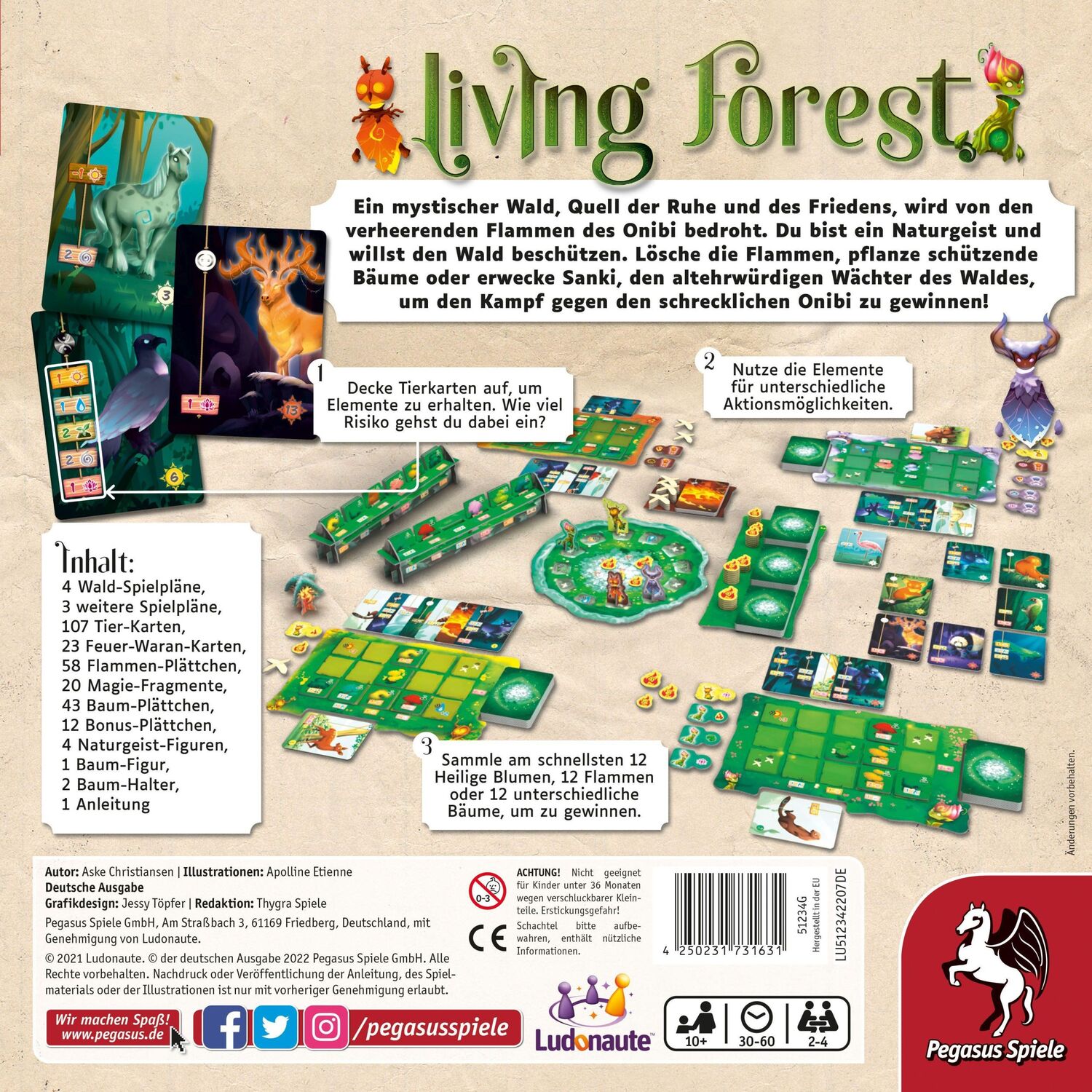 Bild: 4250231731631 | Living Forest | Spiel | 51234G | Deutsch | 2022 | Pegasus