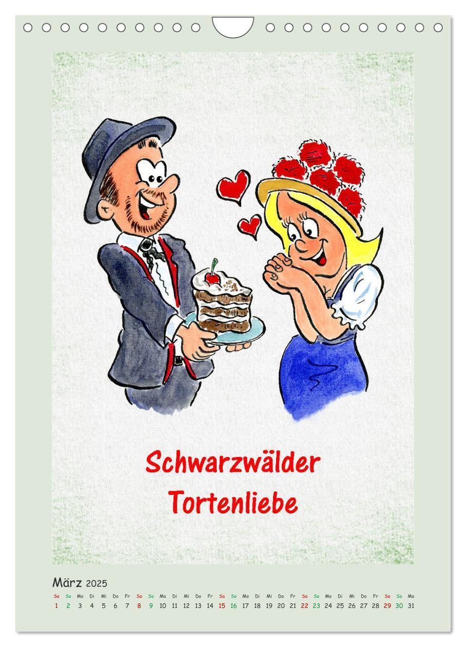 Bild: 9783435932337 | Bollenhut Cartoons (Wandkalender 2025 DIN A4 hoch), CALVENDO...