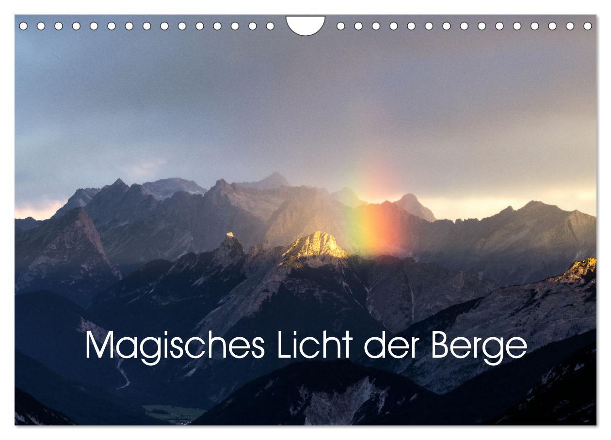 Cover: 9783383936494 | Magisches Licht der Berge (Wandkalender 2025 DIN A4 quer), CALVENDO...