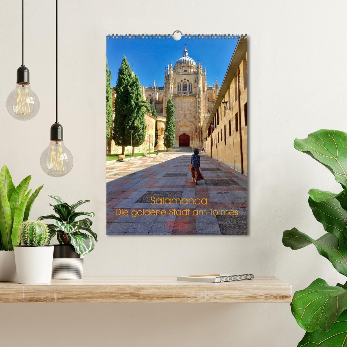 Bild: 9783435932917 | Salamanca. Die goldene Stadt am Tormes (Wandkalender 2025 DIN A3...