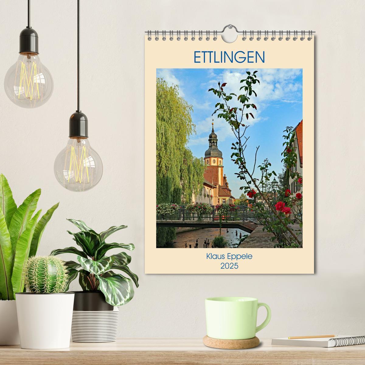 Bild: 9783435976799 | ETTLINGEN (Wandkalender 2025 DIN A4 hoch), CALVENDO Monatskalender