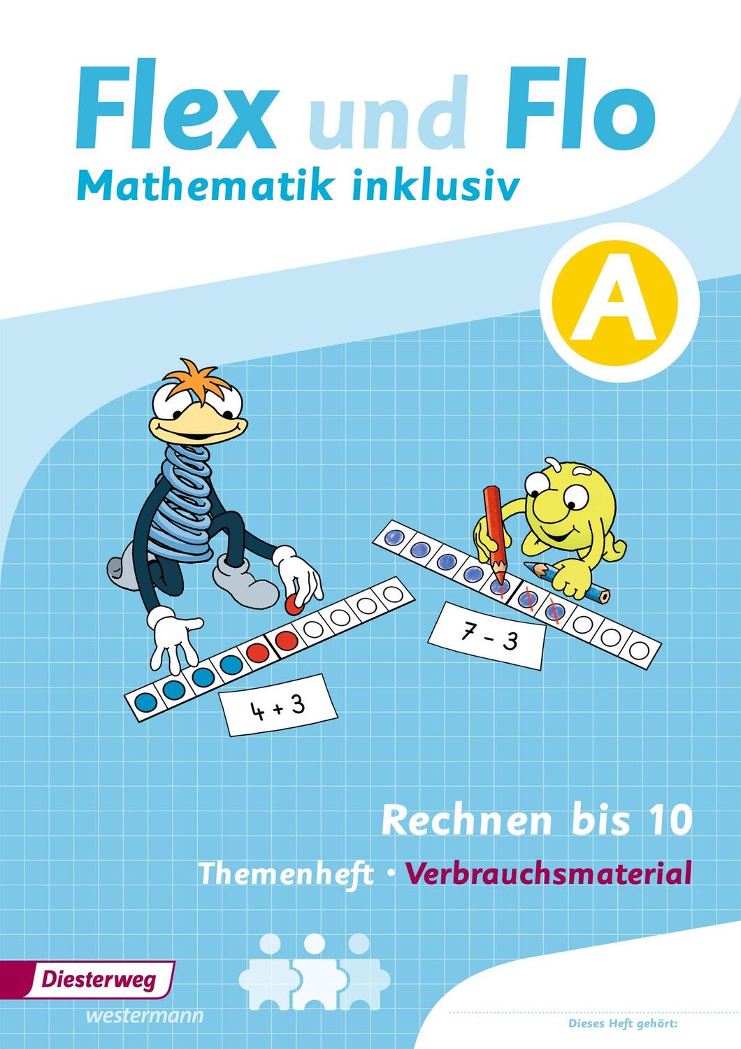 Cover: 9783425136523 | Flex und Flo Mathematik inklusiv. Arbeitsheft Rechnen bis 10 | 64 S.