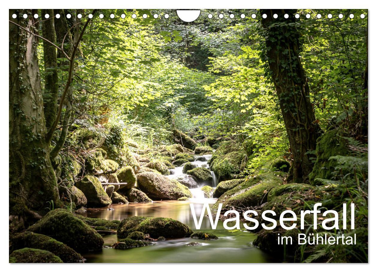 Cover: 9783383962714 | Wasserfall im Bühlertal (Wandkalender 2025 DIN A4 quer), CALVENDO...