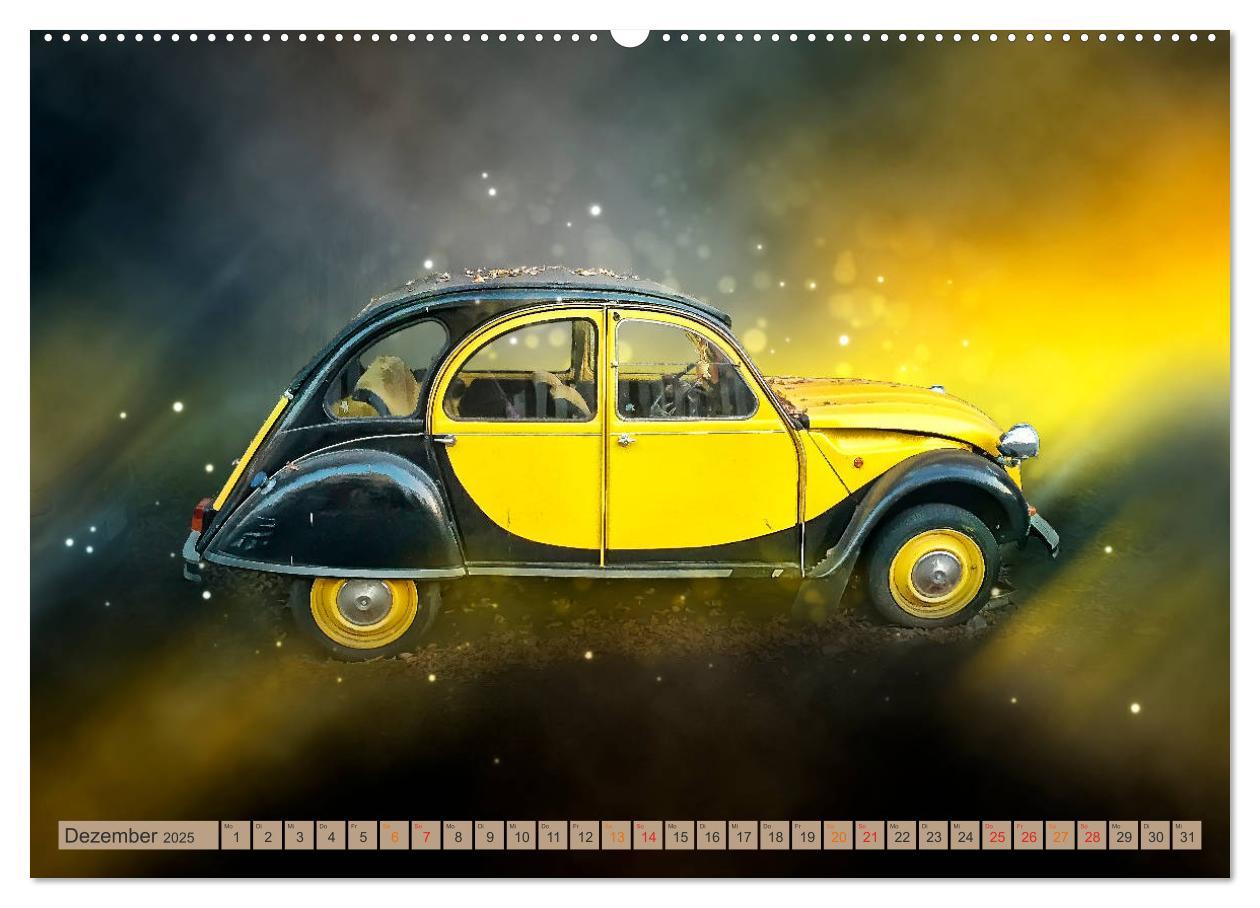 Bild: 9783435348640 | Die Ente - Citroën 2CV (Wandkalender 2025 DIN A2 quer), CALVENDO...