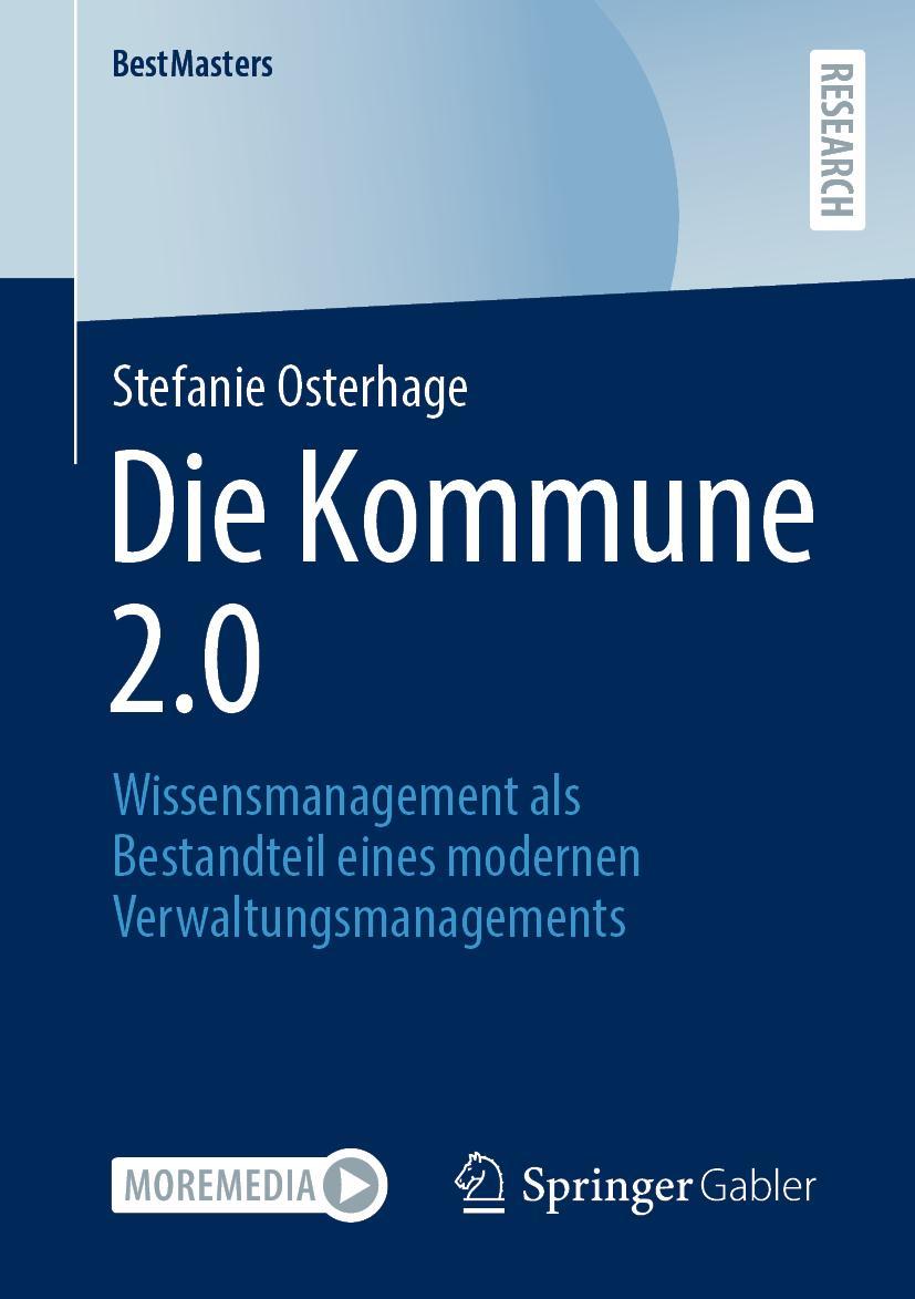 Cover: 9783658392567 | Die Kommune 2.0 | Stefanie Osterhage | Taschenbuch | BestMasters | xv