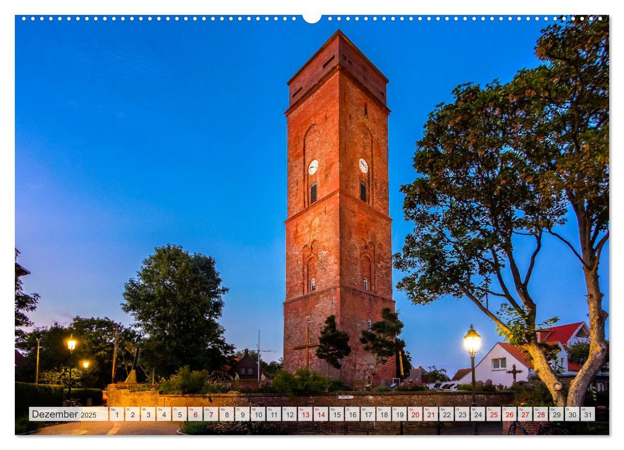 Bild: 9783435080410 | BORKUM-LIEBE (Wandkalender 2025 DIN A2 quer), CALVENDO Monatskalender