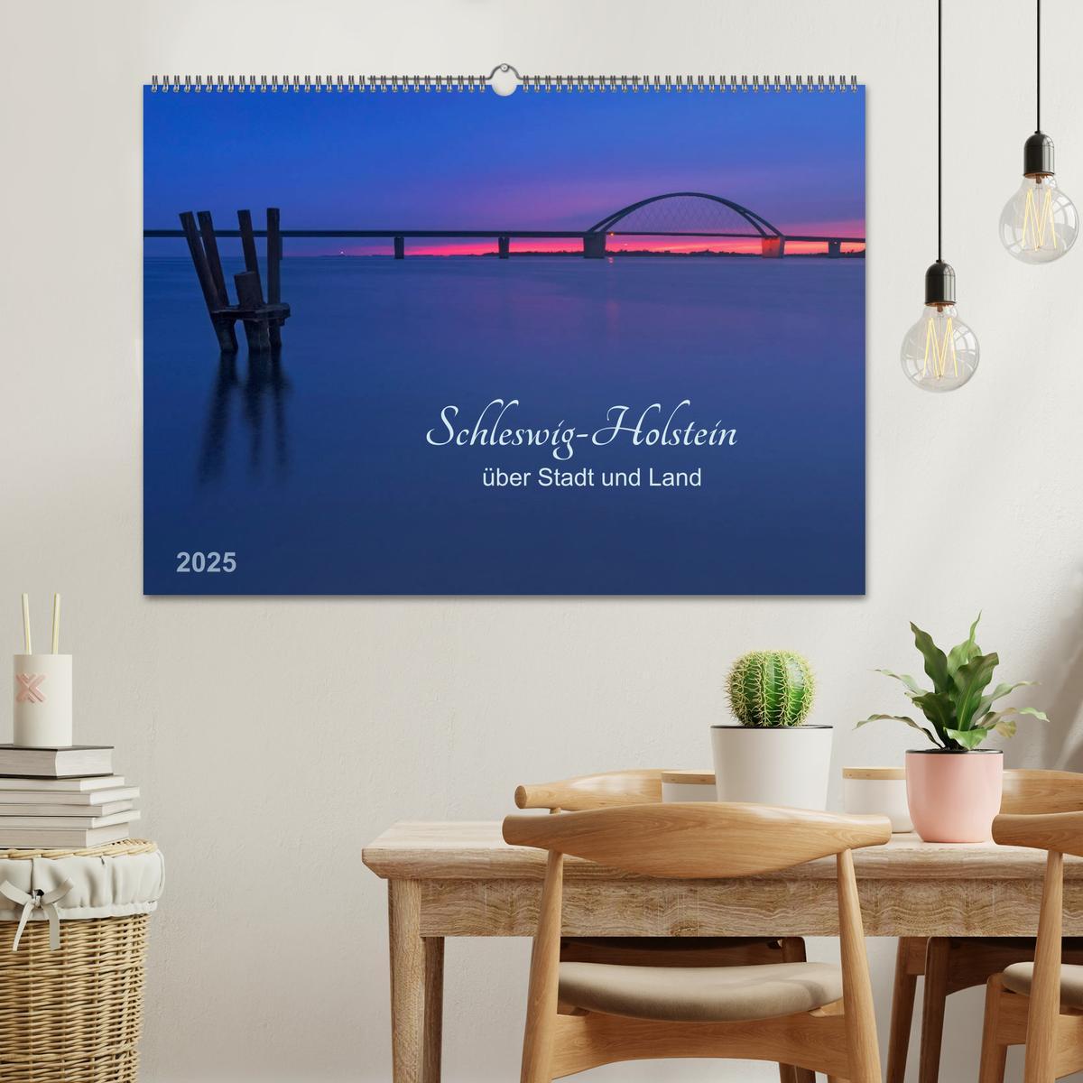 Bild: 9783435315734 | Schleswig-Holstein - über Stadt und Land (Wandkalender 2025 DIN A2...