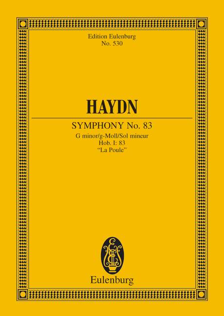 Cover: 9783795768959 | Sinfonie Nr. 83 g-Moll,'La Poule' | Joseph Haydn | Buch | 60 S. | 1976