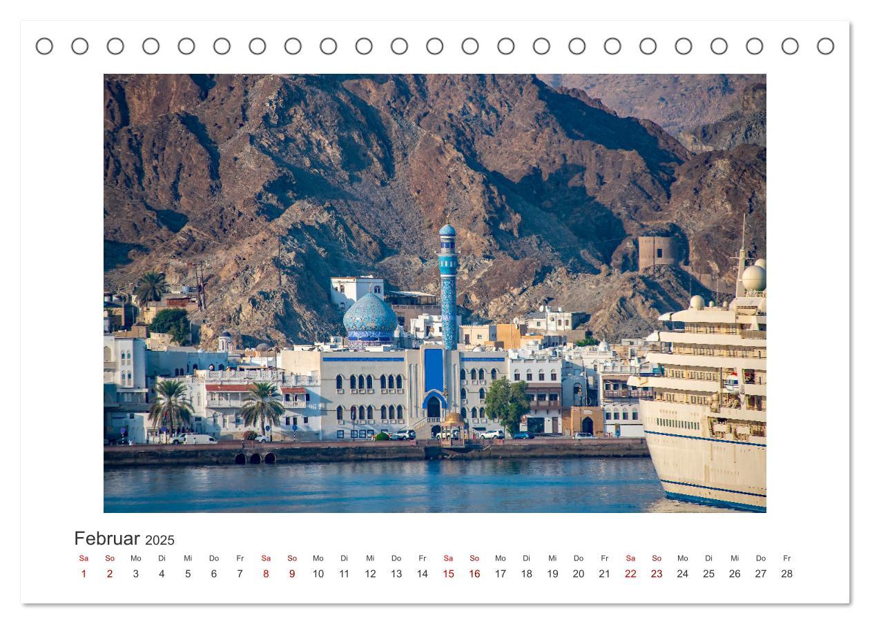 Bild: 9783383826030 | Oman - Reiseziel Maskat und Salalah (Tischkalender 2025 DIN A5...