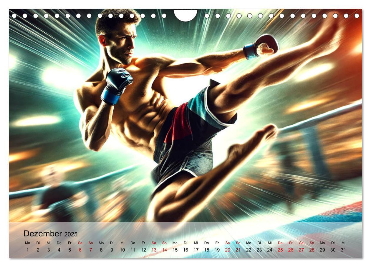 Bild: 9783457234389 | MMA Germany - Mixed Martial Arts Power (Wandkalender 2025 DIN A4...