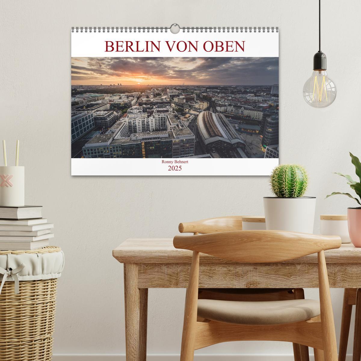 Bild: 9783435306763 | Berlin von oben (Wandkalender 2025 DIN A3 quer), CALVENDO...