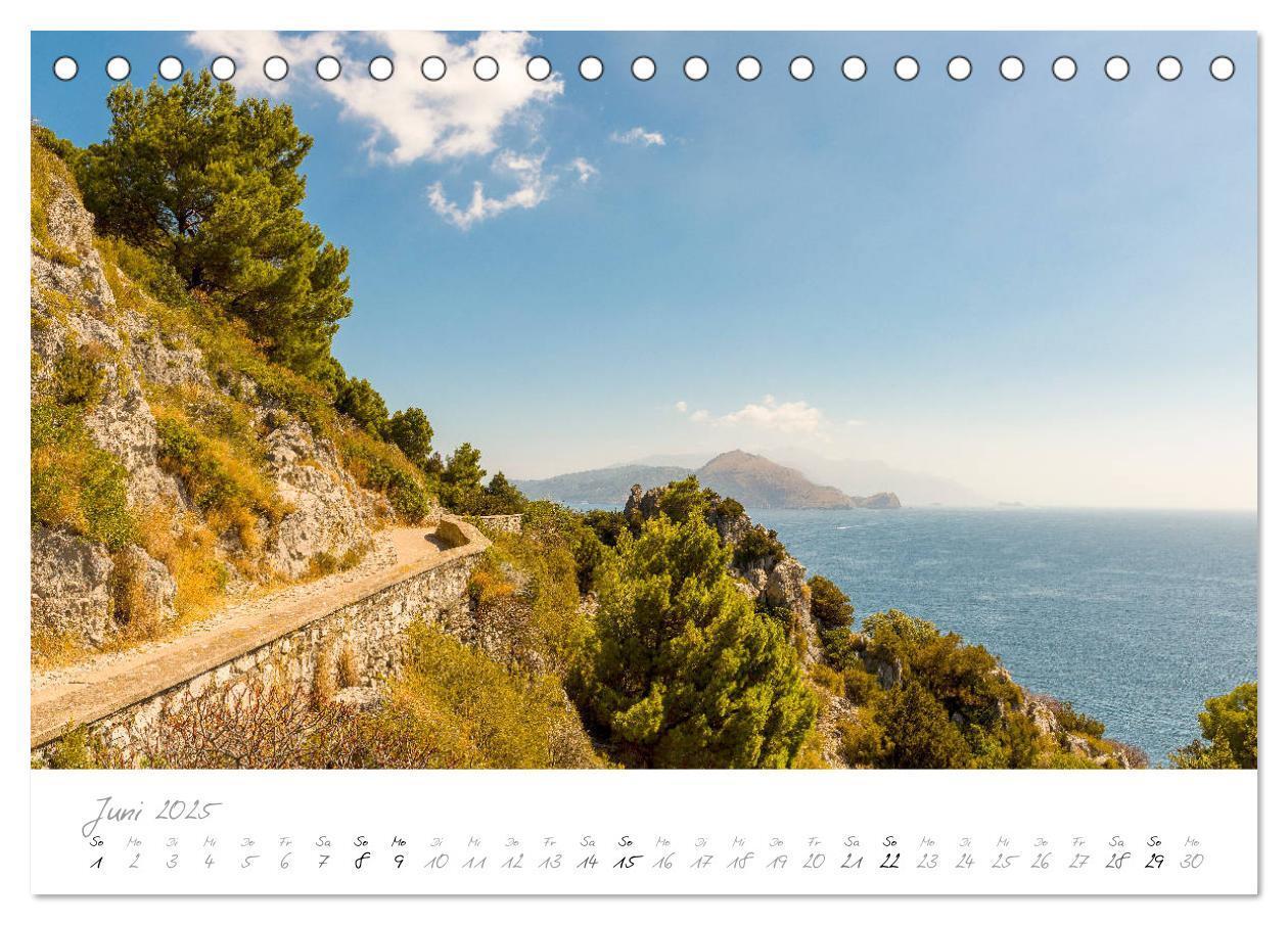 Bild: 9783435210527 | Capri, Insel der Sehnsucht (Tischkalender 2025 DIN A5 quer),...