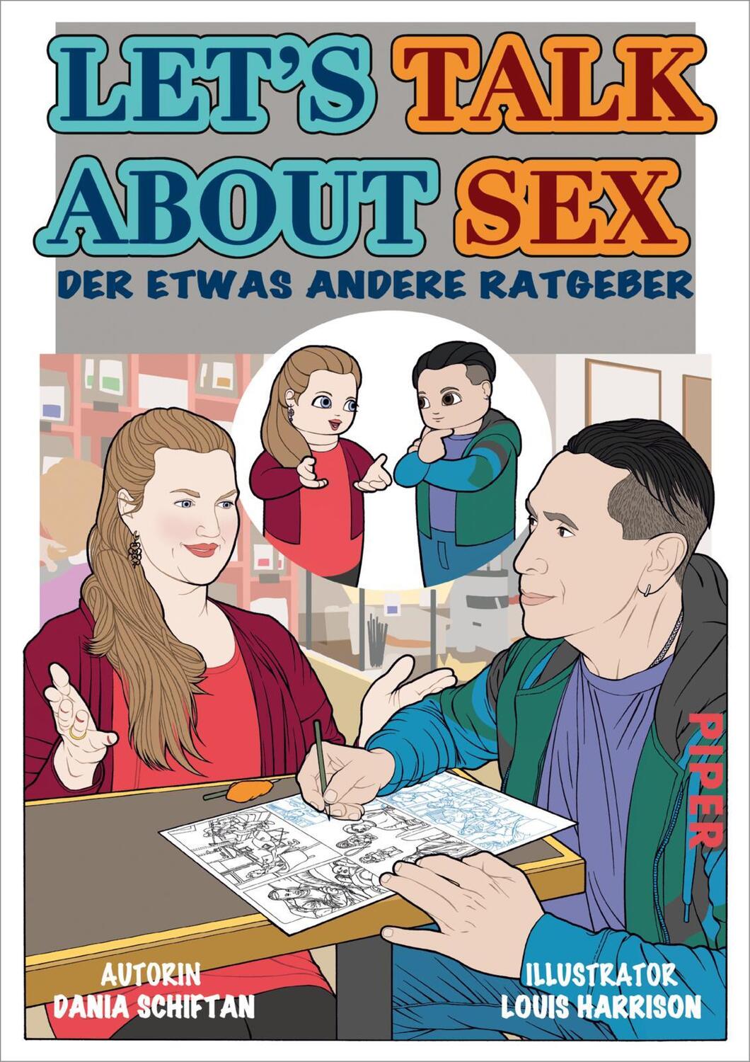 Cover: 9783492072052 | Let´s talk about Sex | Der etwas andere Ratgeber | Dania Schiftan