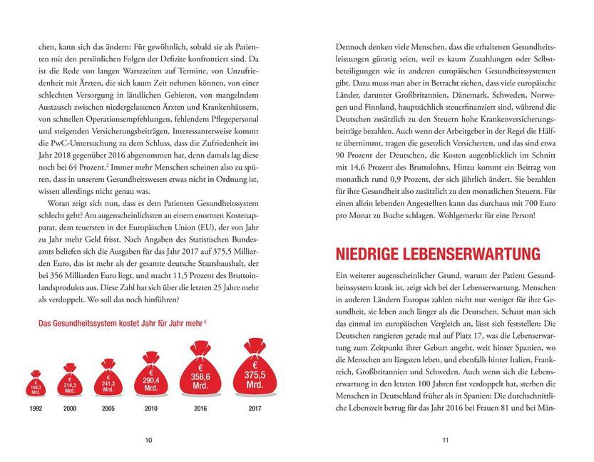 Bild: 9783833871368 | Die Gesundheitslüge | Risiken und Nebenwirkungen eines kranken Systems