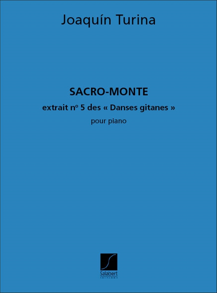 Cover: 9790048001022 | Sacro Monte N 5 Danses Gitanes Vol 1 | Joaquín Turina | Partitur