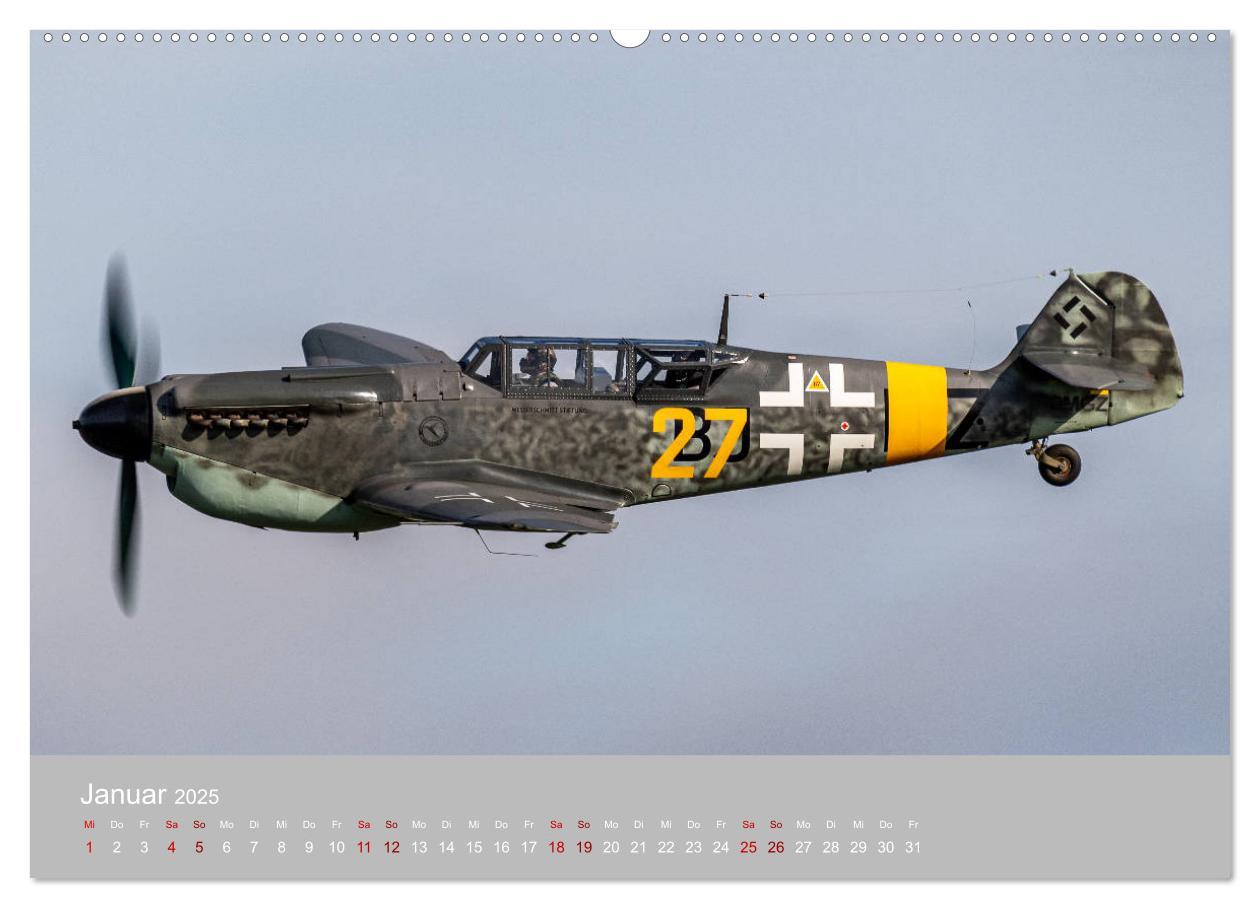 Bild: 9783435146192 | Fliegende Legenden - Warbirds (hochwertiger Premium Wandkalender...