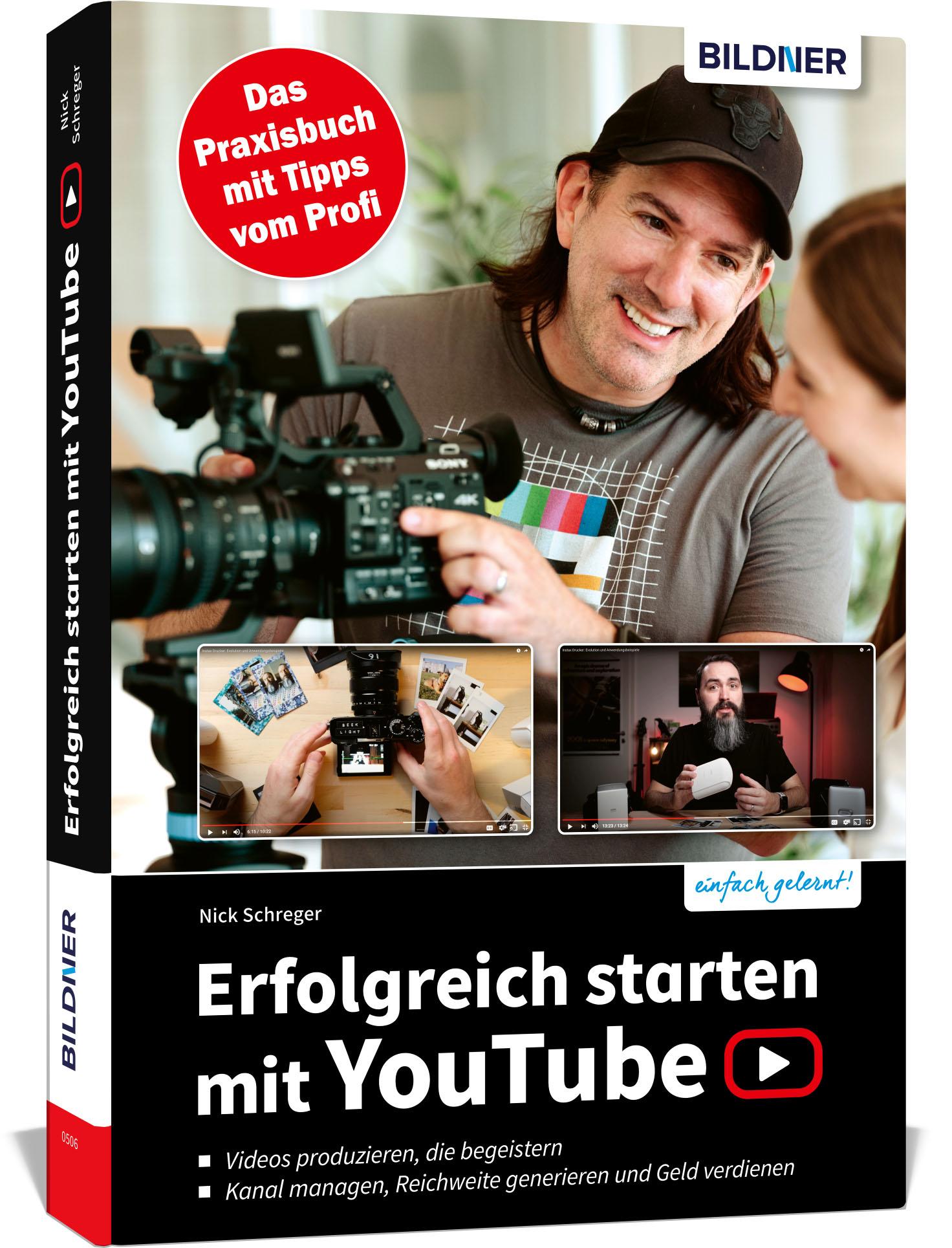 Cover: 9783832804824 | Erfolgreich starten mit YouTube | Das Praxisbuch mit Tipps vom Profi