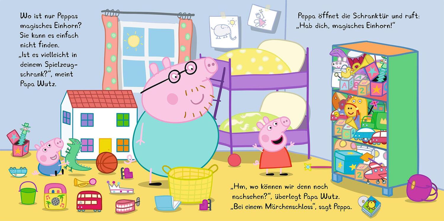 Bild: 9783833242380 | Peppa Pig: Wo ist Peppas magisches Einhorn? | Panini | Buch | 12 S.