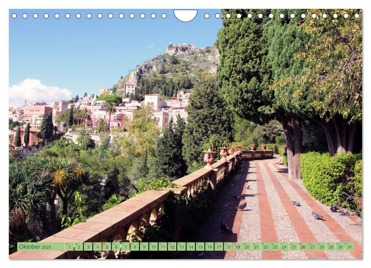 Bild: 9783435587032 | Taormina, die Stadt mit Blick auf den Ätna (Wandkalender 2025 DIN...