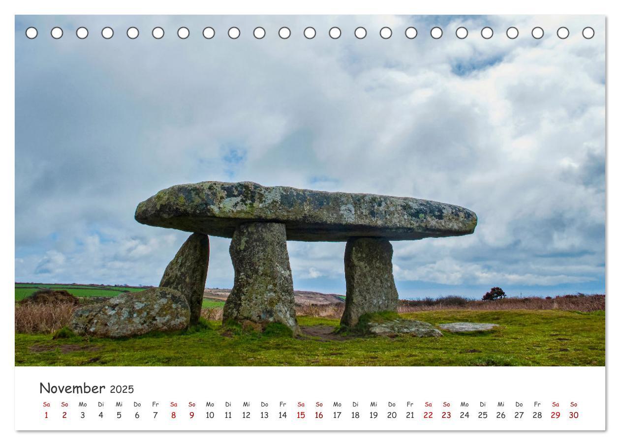 Bild: 9783435052059 | Magische Orte - Steinkreise, Dolmen, Megalithen (Tischkalender 2025...