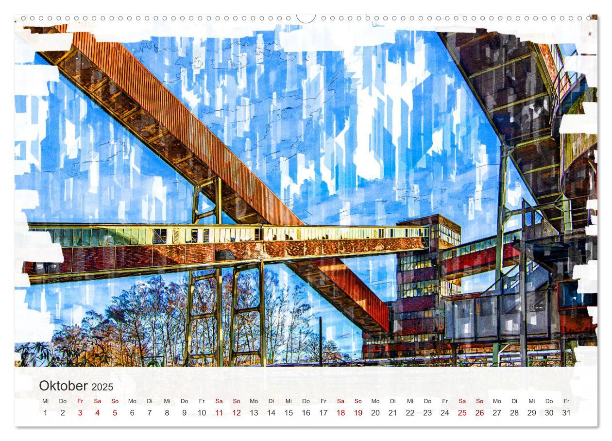 Bild: 9783457225042 | Ruhrpott Art (hochwertiger Premium Wandkalender 2025 DIN A2 quer),...