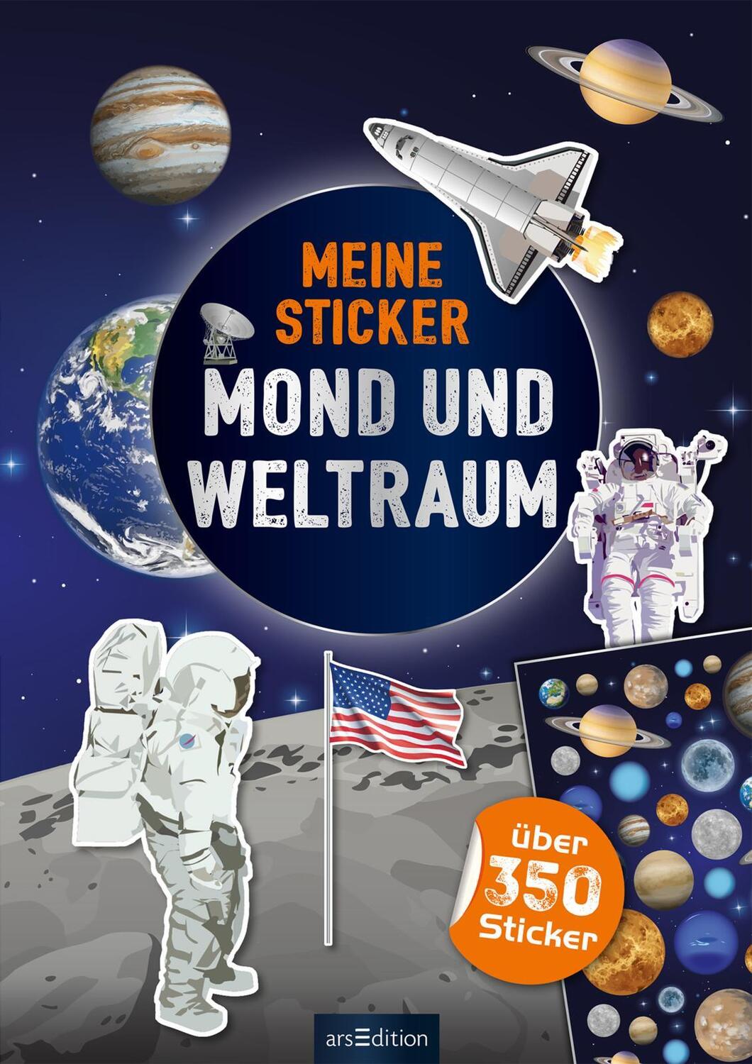 Bild: 9783845834191 | Meine Sticker - Mond und Weltraum | Über 300 Sticker | Taschenbuch