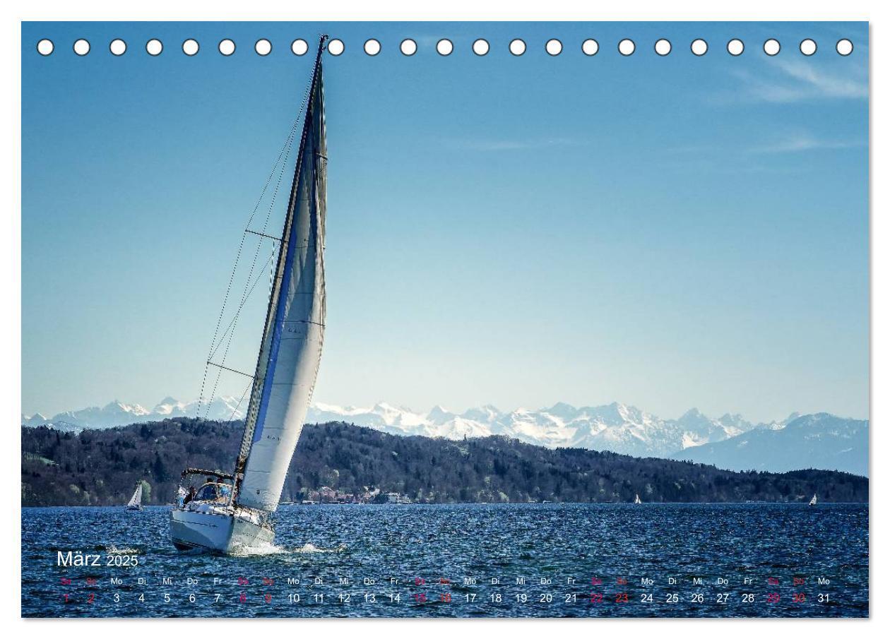 Bild: 9783435577224 | Impressionen vom Starnberger See (Tischkalender 2025 DIN A5 quer),...