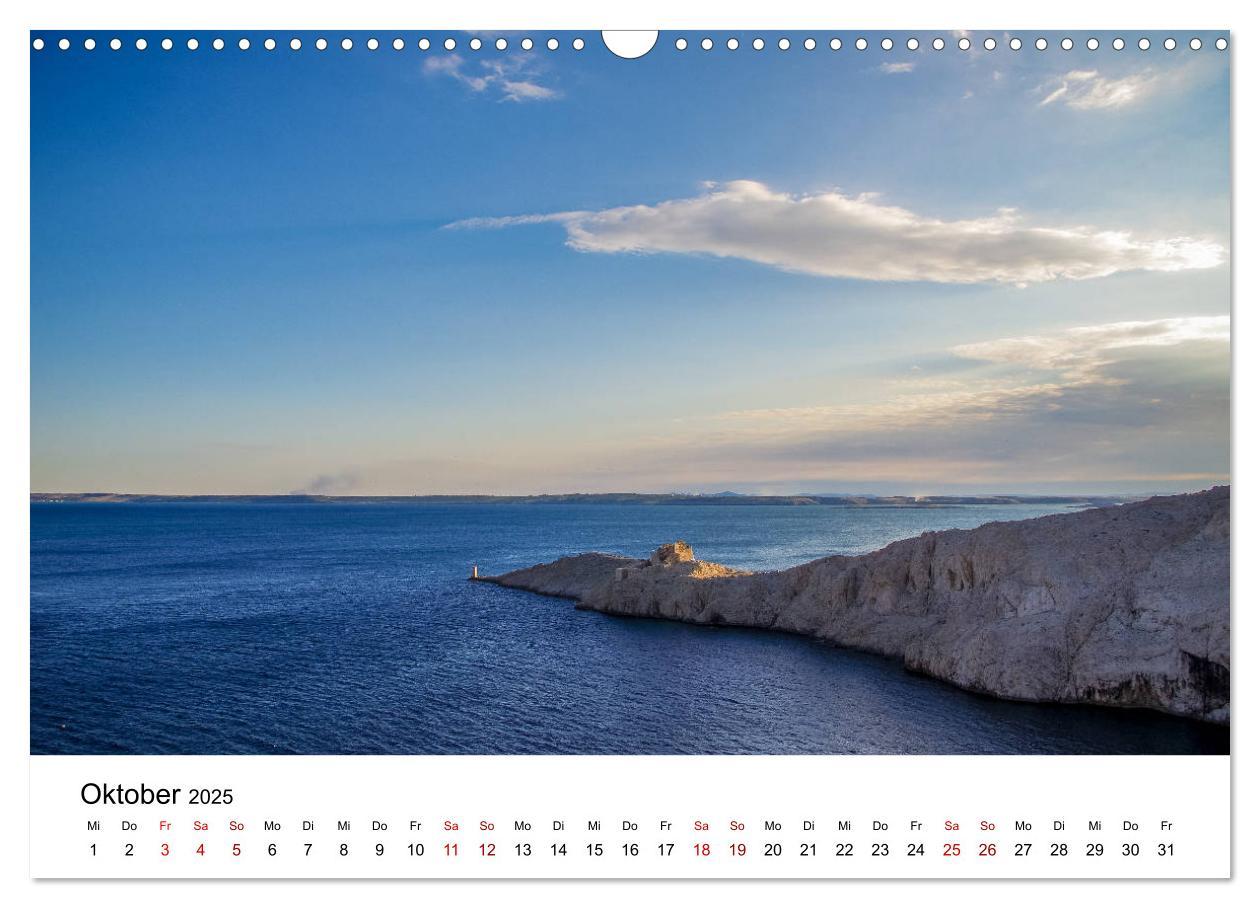 Bild: 9783435400782 | Kroatien 2025 (Wandkalender 2025 DIN A3 quer), CALVENDO Monatskalender