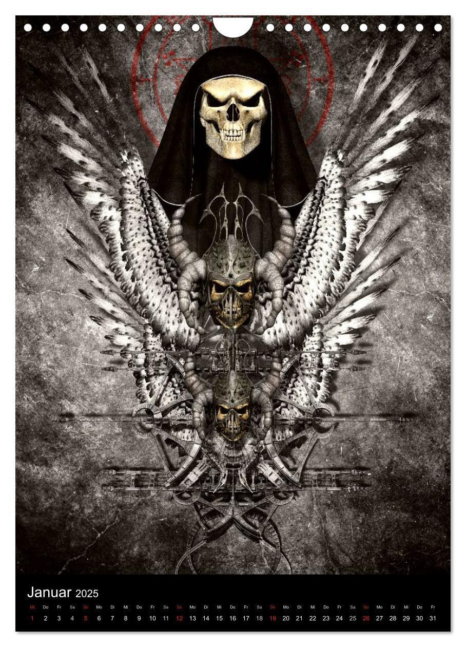 Bild: 9783457062869 | S.O.D. - Skulls Of Death Vol. I - Totenkopf Artworks (Wandkalender...