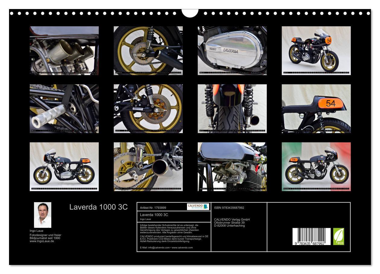 Bild: 9783435687992 | Laverda 1000 3C (Wandkalender 2025 DIN A3 quer), CALVENDO...