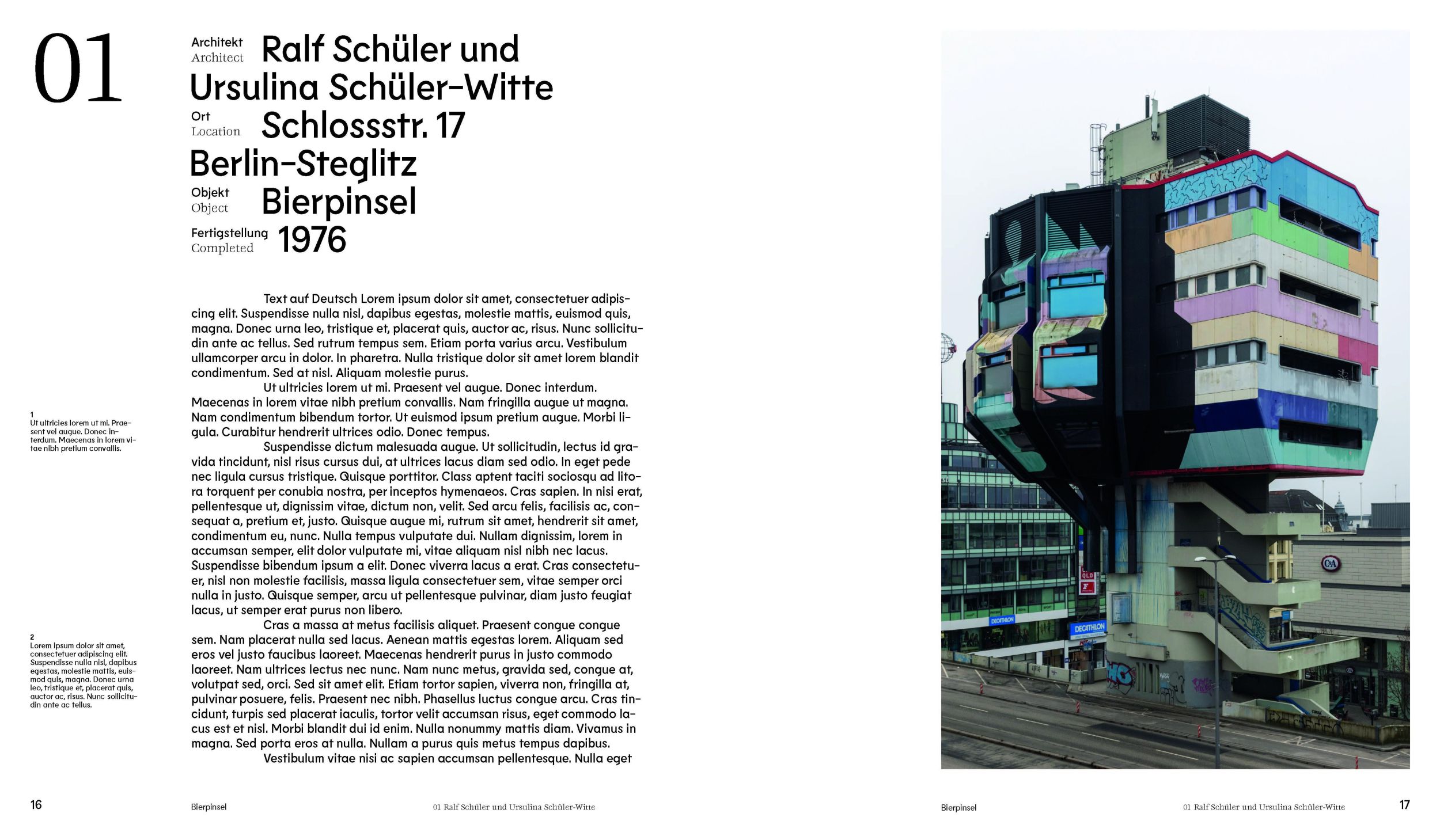 Bild: 9783721210194 | Postmodern Non-Residential Berlin | Claudia Kromrei | Taschenbuch