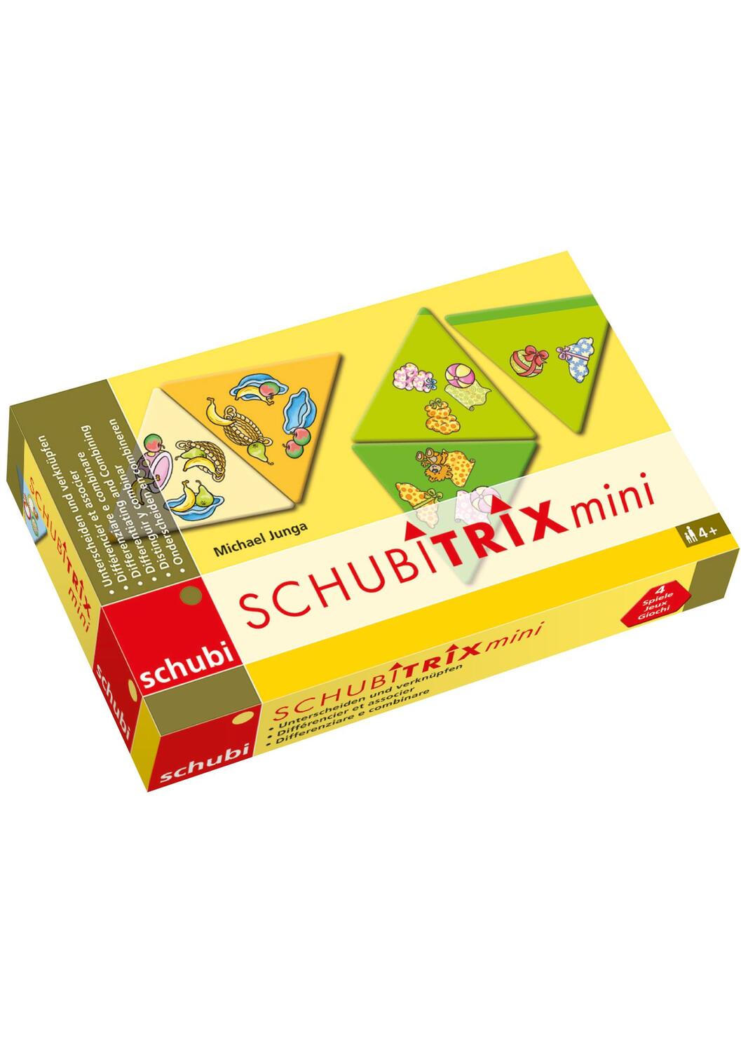 Cover: 4006810714911 | SCHUBITRIX mini. Unterscheiden und verknüpfen | Michael Junga | Spiel