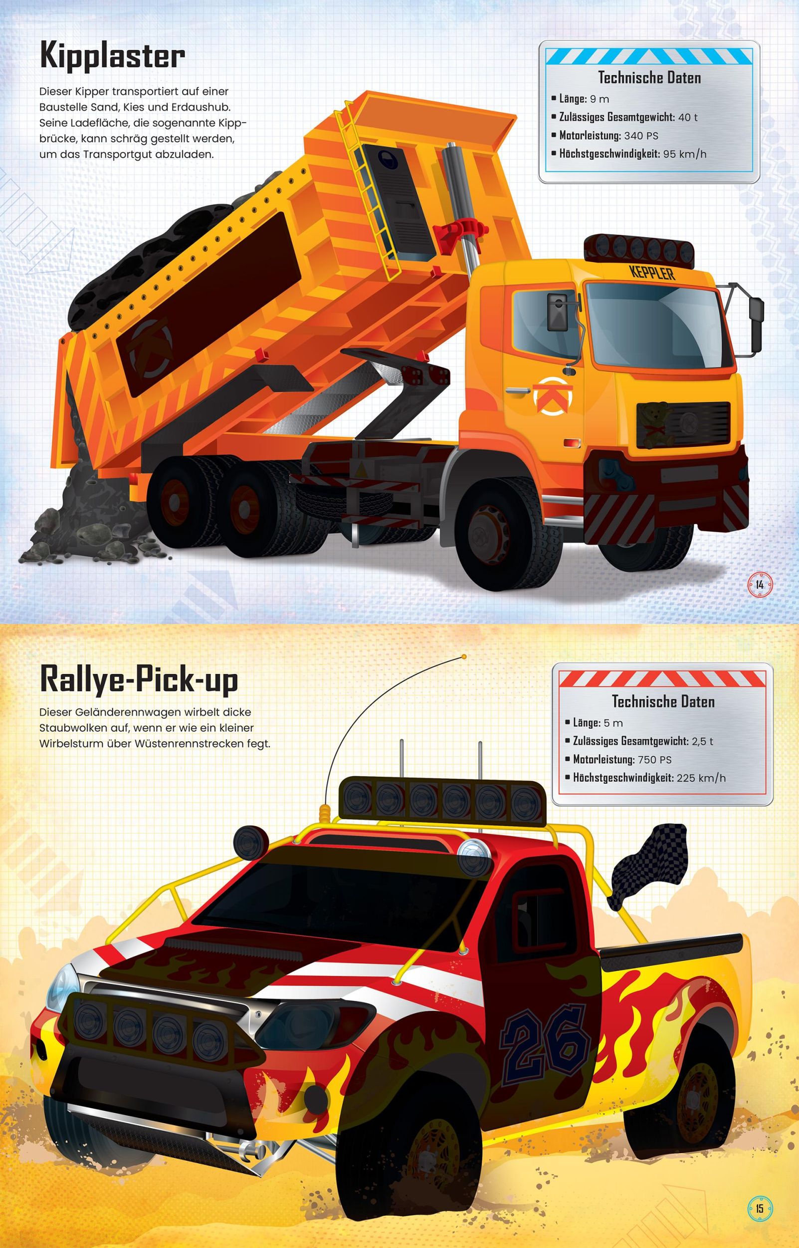 Bild: 9781035703647 | Der große Stickerspaß: Trucks | Taschenbuch | 44 S. | Deutsch | 2025