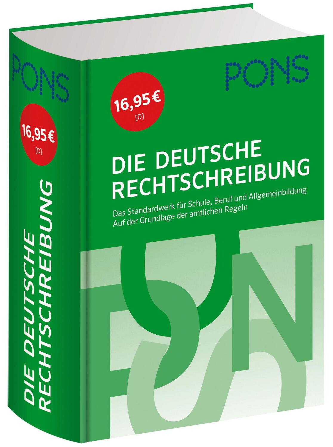 Cover: 9783125163478 | Pons Die deutsche Rechtschreibung | Buch | 1231 S. | Deutsch | 2022