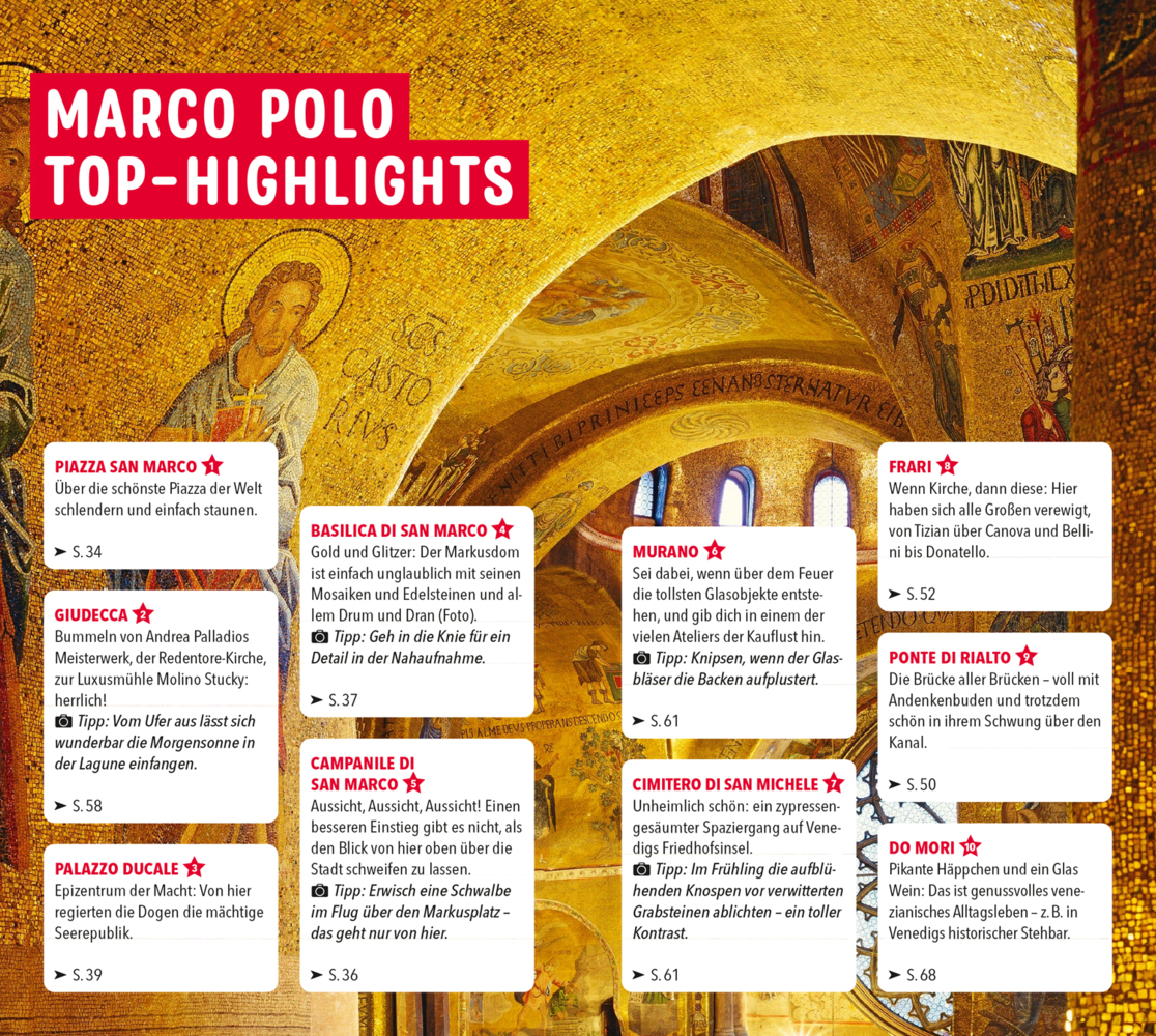 Bild: 9783829719346 | MARCO POLO Reiseführer Venedig | Stefan Maiwald (u. a.) | Taschenbuch