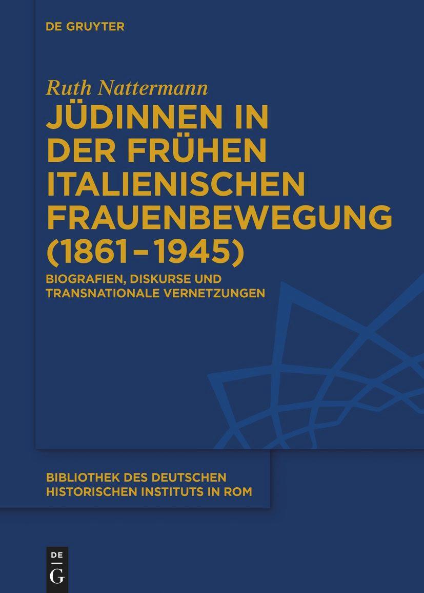 Cover: 9783110995527 | Jüdinnen in der frühen italienischen Frauenbewegung (1861¿1945) | Buch