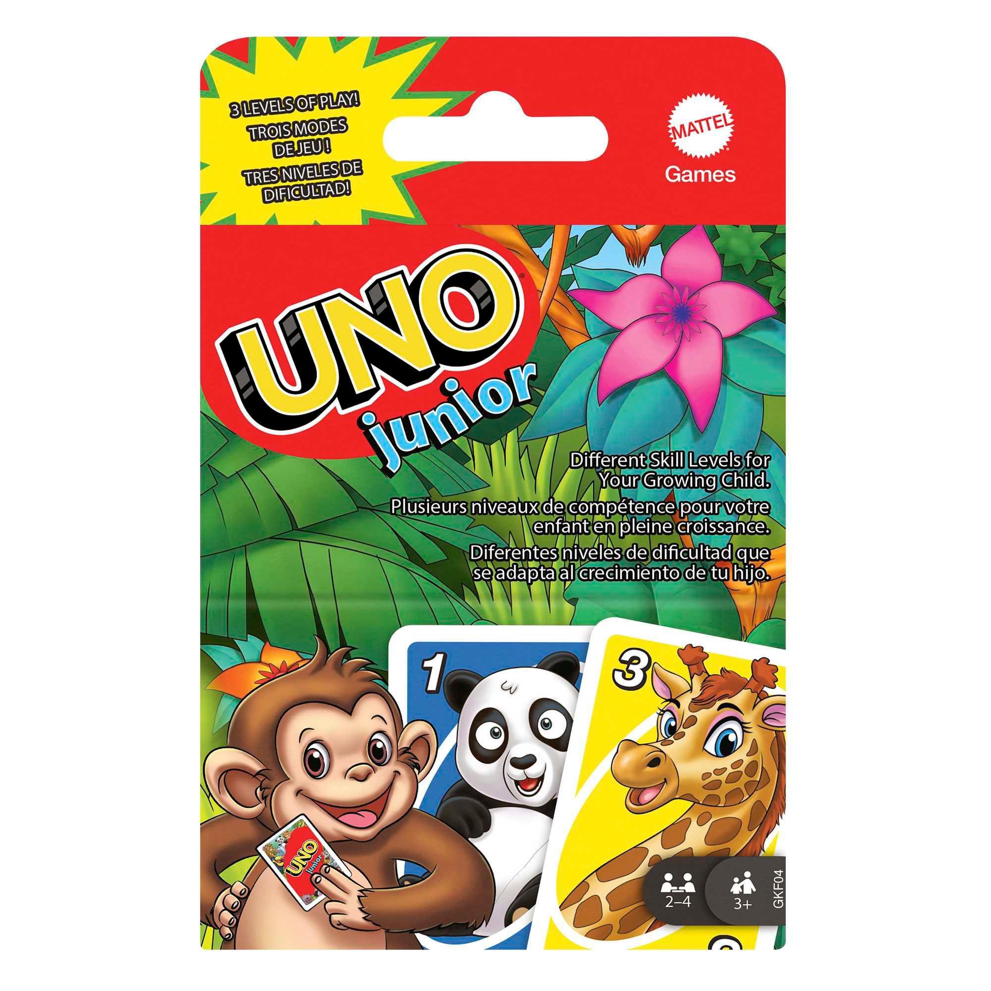 Cover: 887961824728 | UNO Junior | Spiel | Keine Batterien erforderlich | GKF04-9569 | 2024