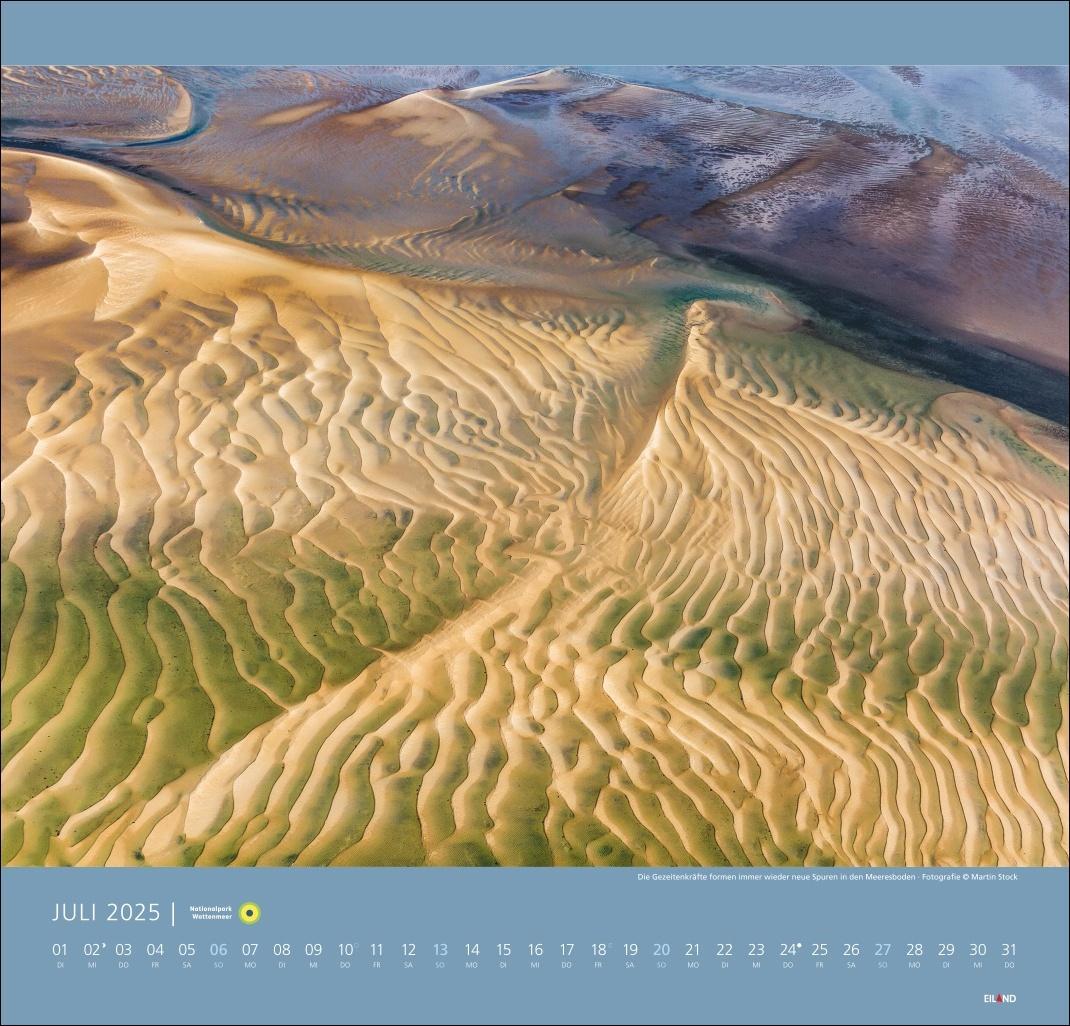 Bild: 9783964023124 | Nationalpark Wattenmeer Edition Kalender 2025 - Martin Stock | 13 S.