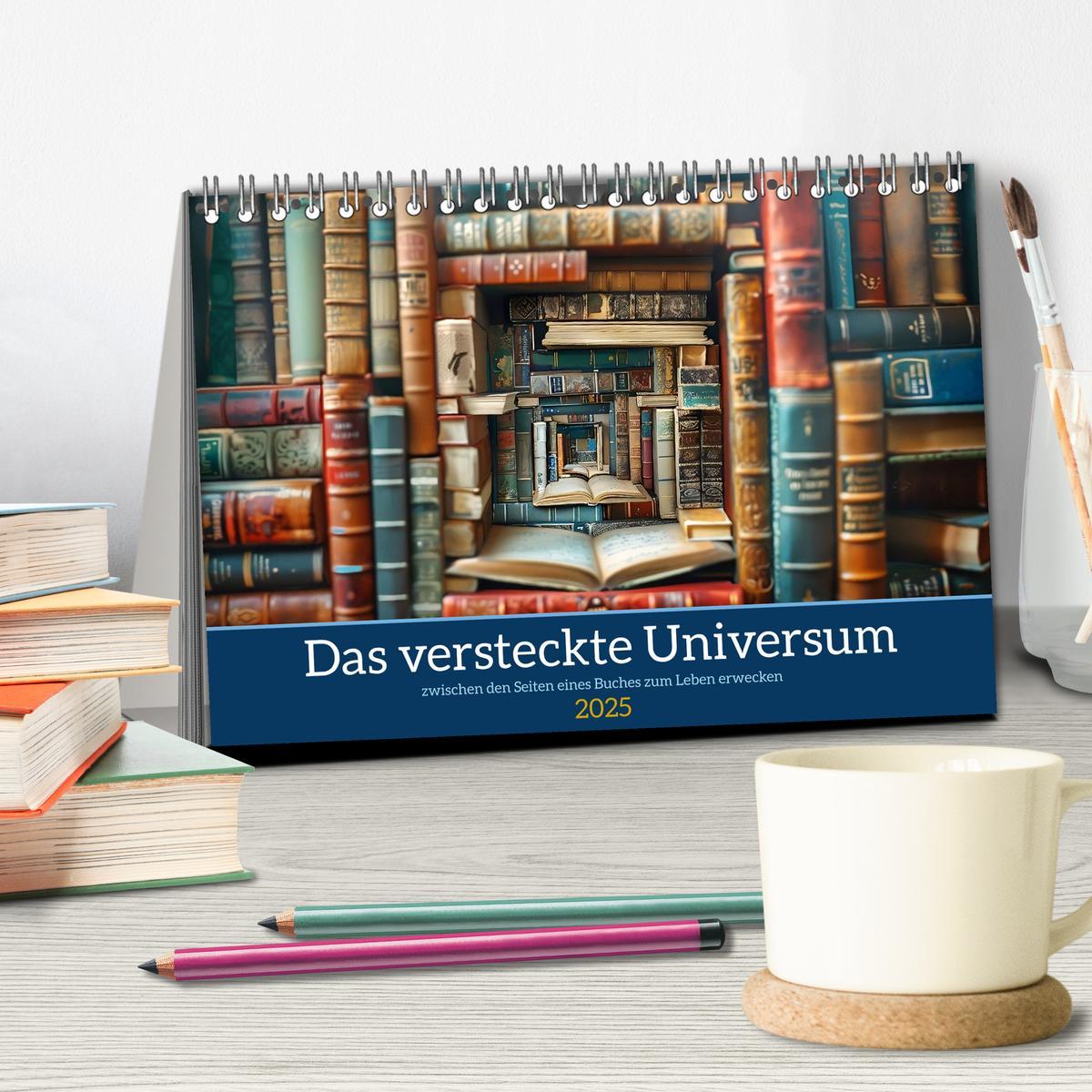 Bild: 9783457147931 | Das versteckte Universum (Tischkalender 2025 DIN A5 quer), CALVENDO...